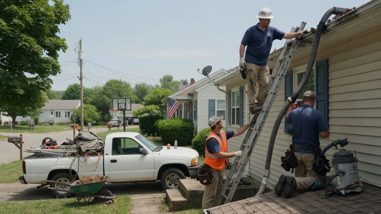 Gutter Installation in Jeffersonville, KY near me